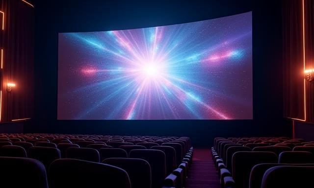 مثال لإعلان معروض على شاشة السينما قبل الفيلم