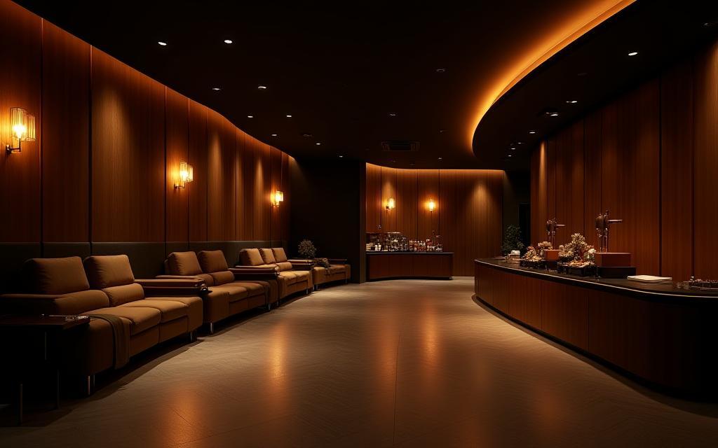 Cinematic still of Pro Vision Cinemas interior