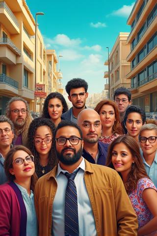 ملصق فيلم ضحكة في المدينة